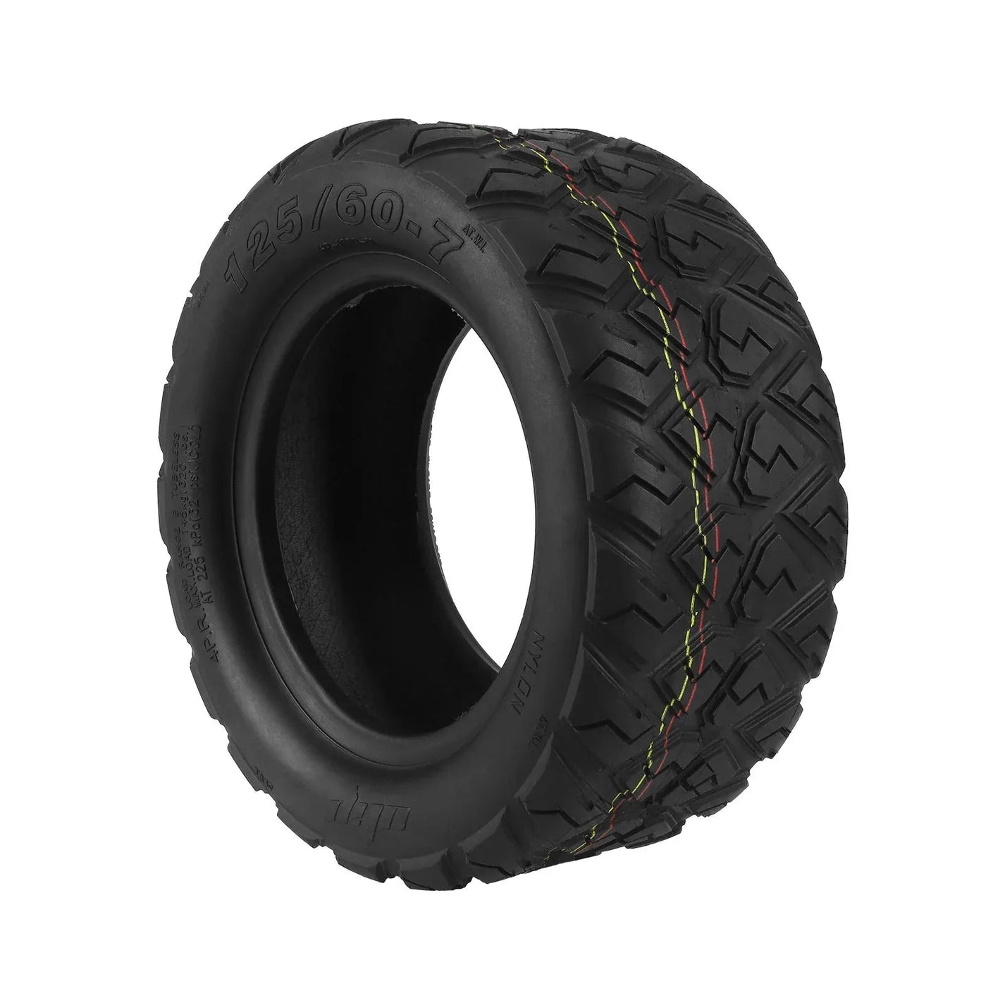 Tubeless Hybrid Tire 125/60-7 for Teverun Supreme 7260R
