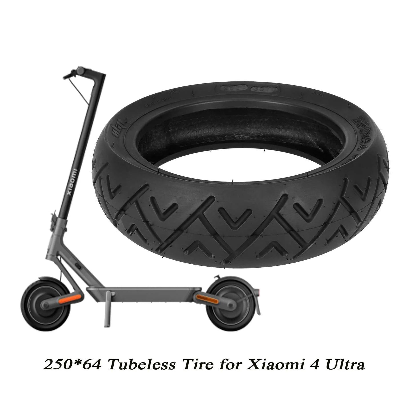 Tubeless tire 250x64 for Xiaomi 4 Ultra