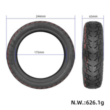 Tubeless Tire 60/65-6.9 – dimensions and weight infographic