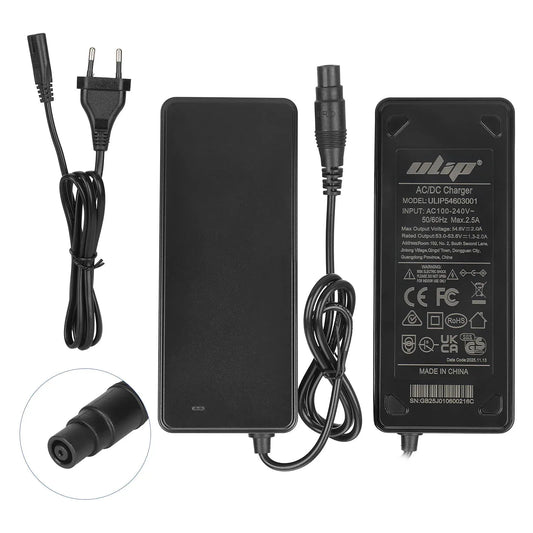 Ulip charger 54.6V 2A for NAVEE XT5 electric scooter