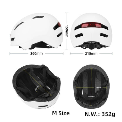 ULIP LED Helmet with Front and Rear Lights