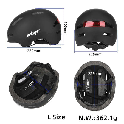 ULIP LED Helmet with Front and Rear Lights