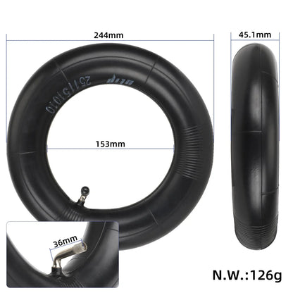 ULIP Reinforced 10×2.75-6.5 Inner Tube with 90° Valve – 2/6