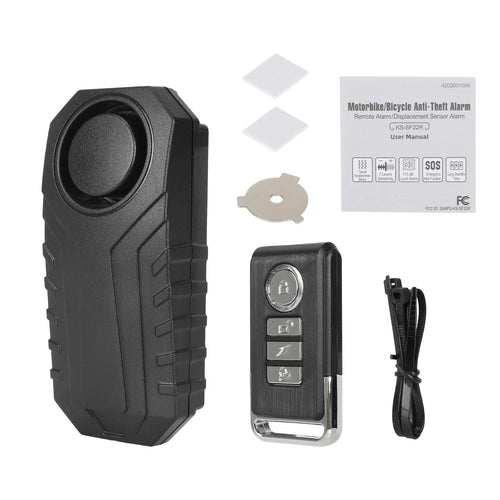 ULP1324.13 – Bicycle and scooter alarm with remote, 113 dB – view 1