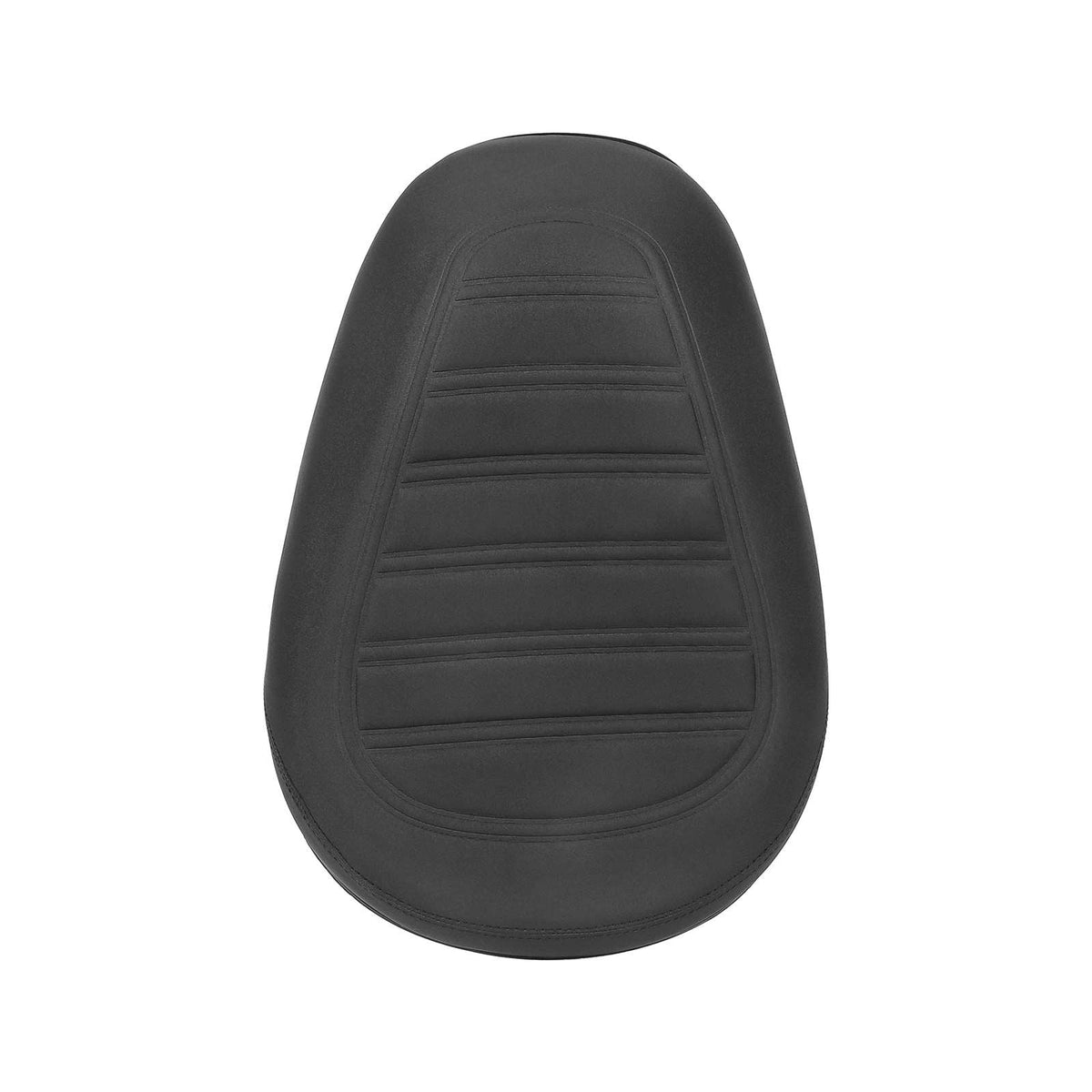 ULP4824.00 – Wide black sprung bicycle saddle – view 1