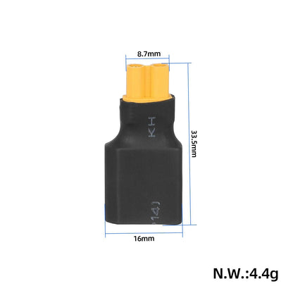 ULP4898.00 – XT60 male to XT30 female adapter – view 2
