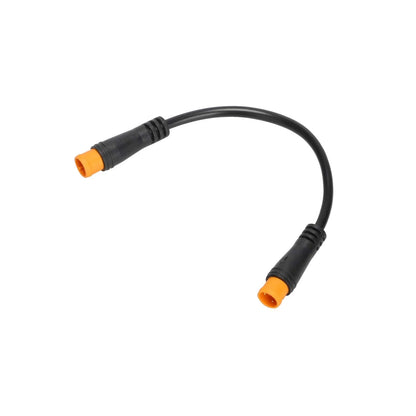 Connection cable for electric bicycle – 3-pin male connector on both sides, 153 mm