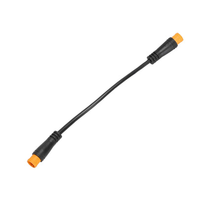 Connection cable for electric bicycle – 3-pin male connector on both sides, 153 mm