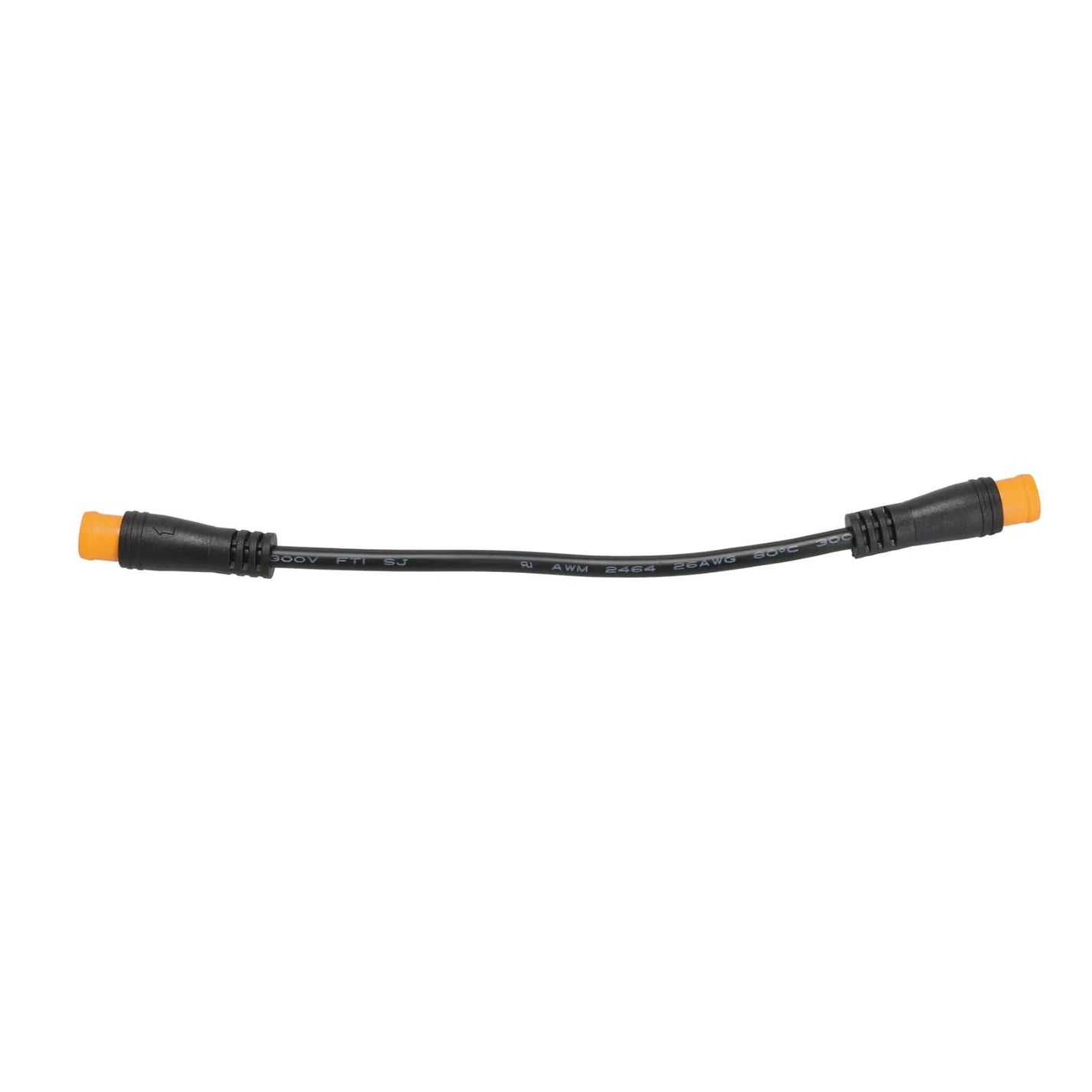 Connection cable for electric bicycle – 3-pin male connector on both sides, 153 mm