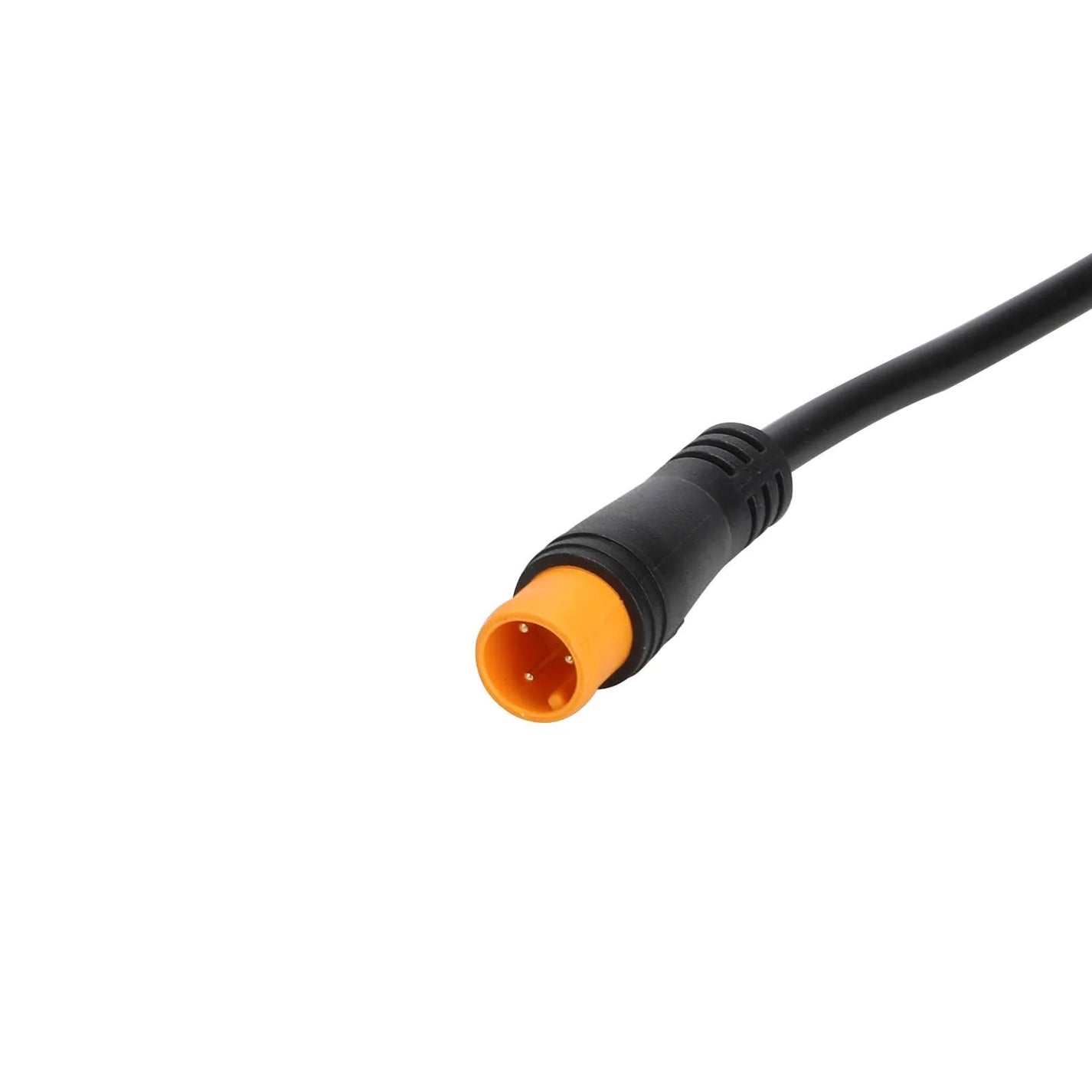 Connection cable for electric bicycle – 3-pin male connector on both sides, 153 mm