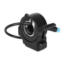 ULP5960.00 – ULIP thumb throttle with lower switch and blue 4-pin connector – view 1