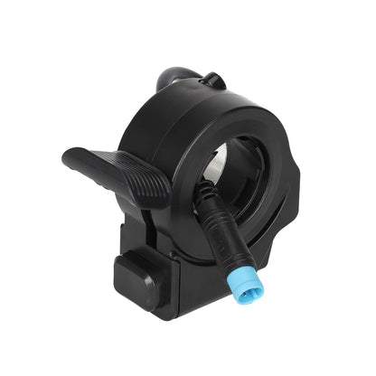 ULP5960.00 – ULIP thumb throttle with lower switch and blue 4-pin connector – view 3
