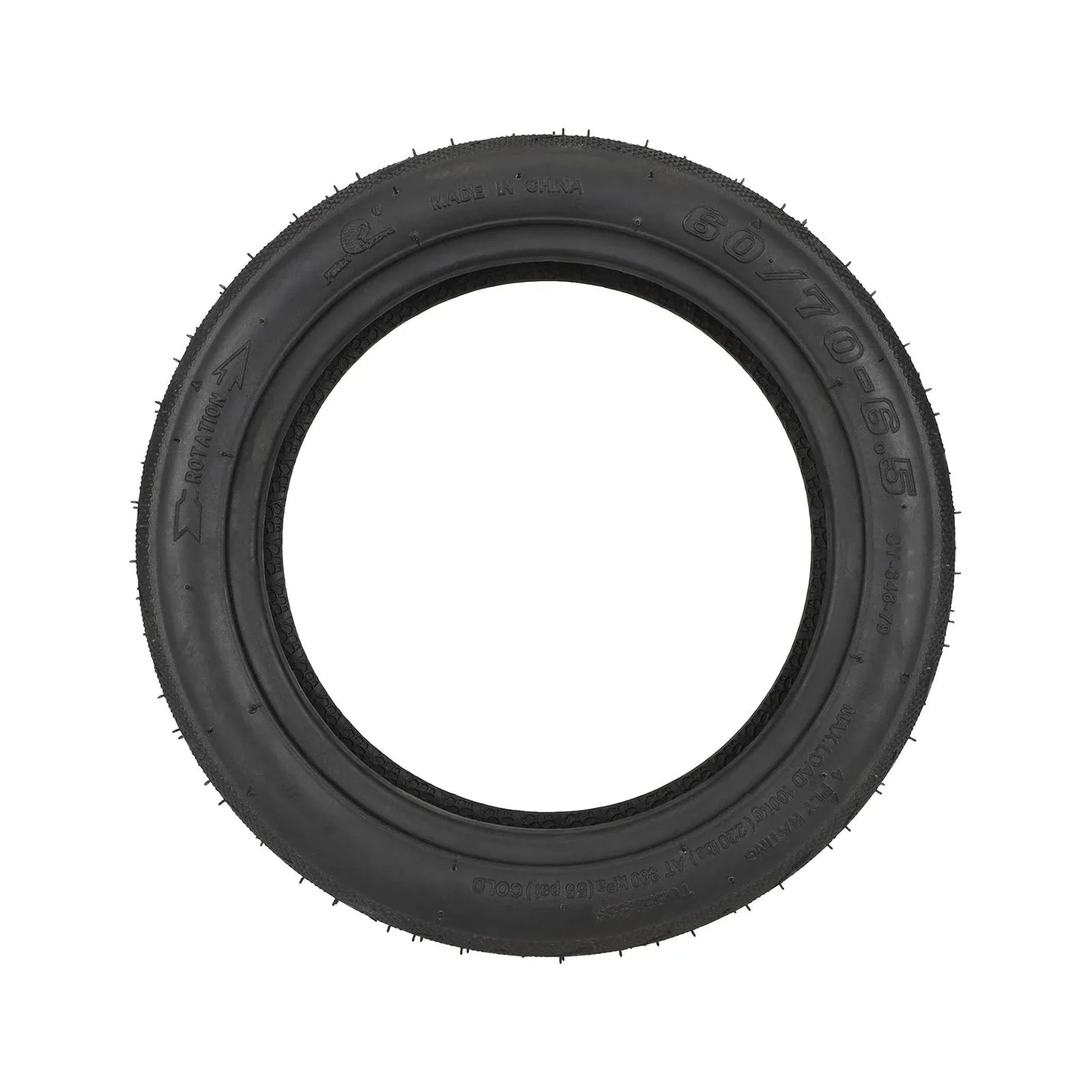 Self-sealing front tubeless tire Yuanxing 60/70-6.5 for Segway Ninebot E2 Pro