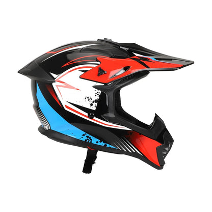 ULP7066.1 – Red and black full-face off-road helmet L, 57–58 cm – view 5