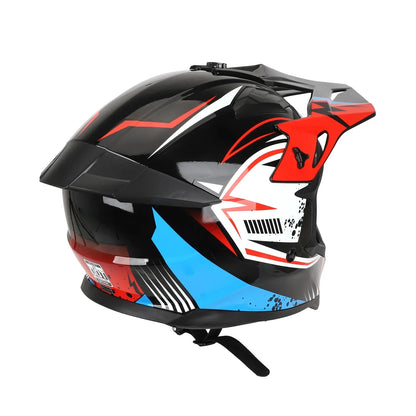 ULP7066.1 – Red and black full-face off-road helmet L, 57–58 cm – view 4