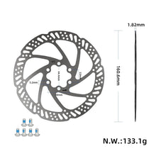 ULP7708.1 – 160 mm six-bolt stainless steel brake rotor – view 2