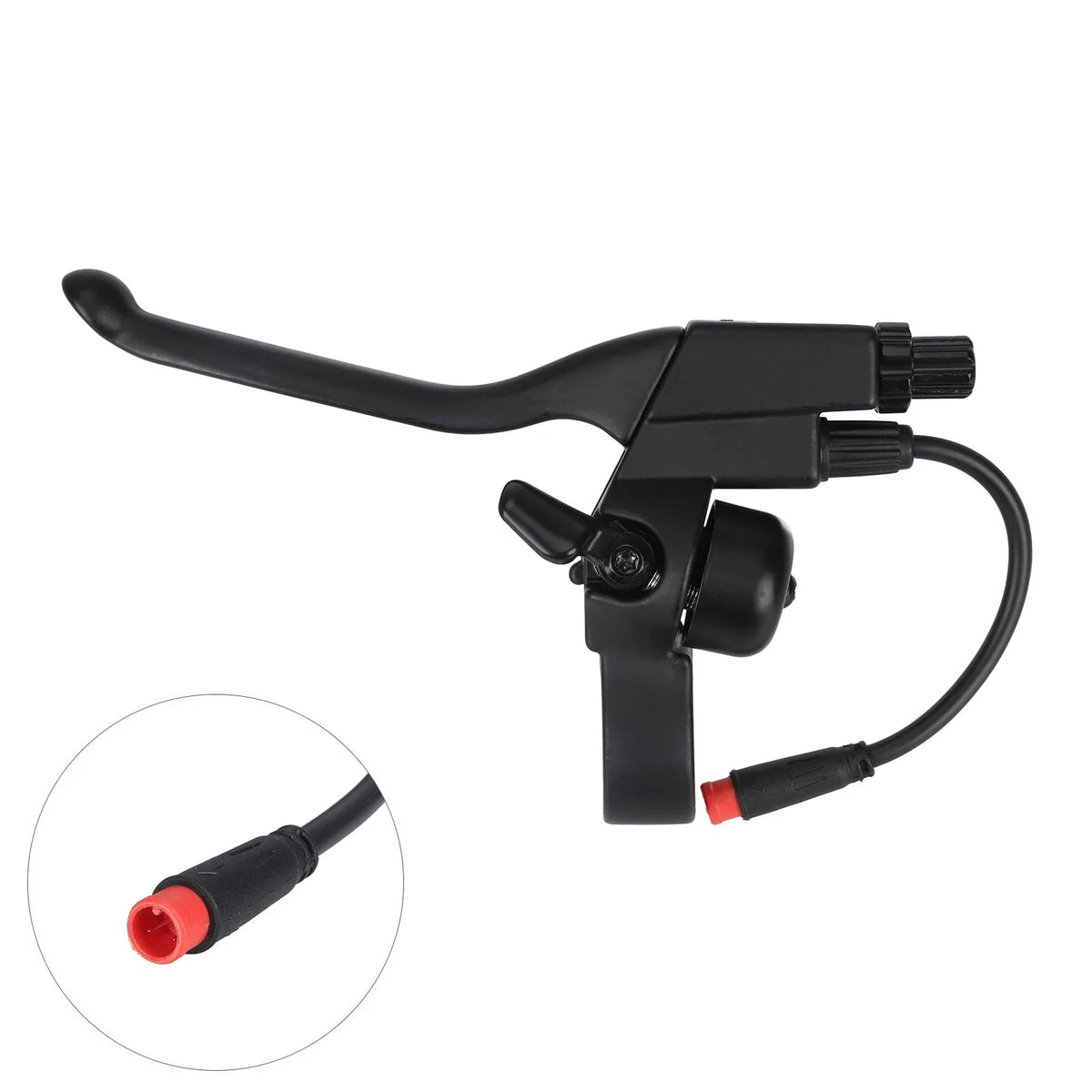 ULP7883.1 – Replacement left brake lever with bell for KuKirin T3 – view 1