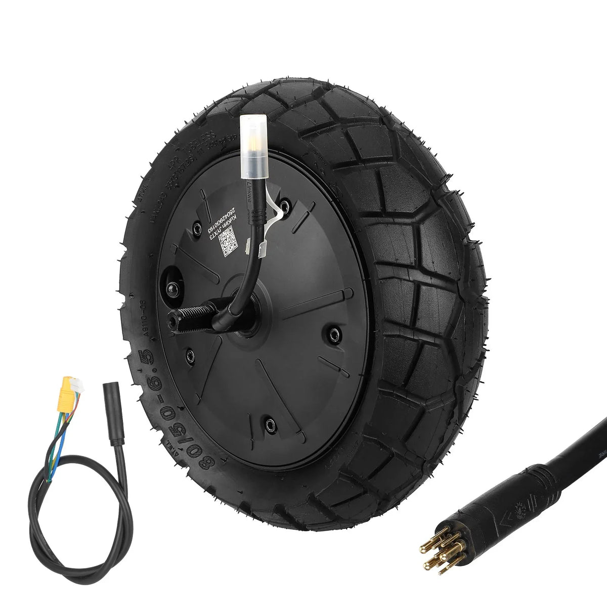 ULP7899.1 – Replacement motor with tyre for KuKirin T3 – view 1