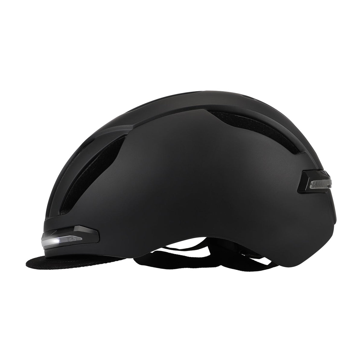 ULP8.10 – Black smart helmet with LED lights and indicators – view 4