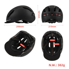 ULP8.10 – Black smart helmet with LED lights and indicators – view 2