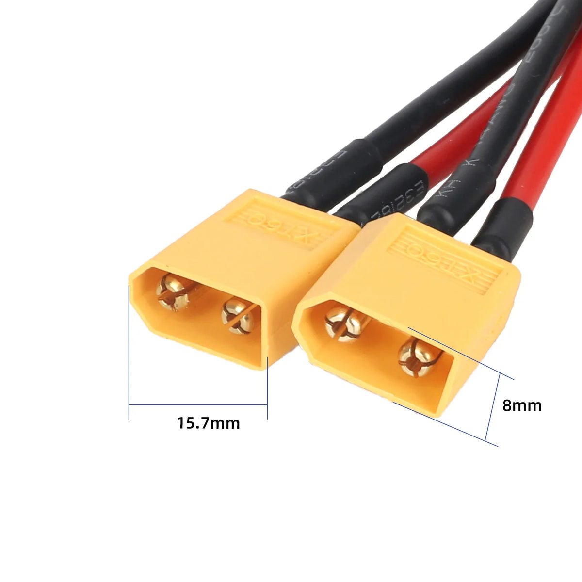 ULP8112.1 – XT60 female to 2 male splitter cable, 14 AWG – view 6