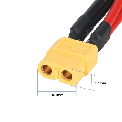 ULP8112.1 – XT60 female to 2 male splitter cable, 14 AWG – view 5