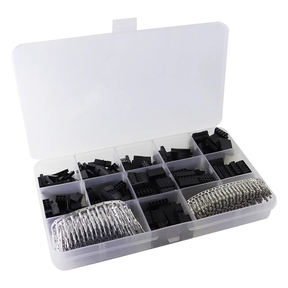 Dupont 2.54 mm connector kit – 620 pieces — 1