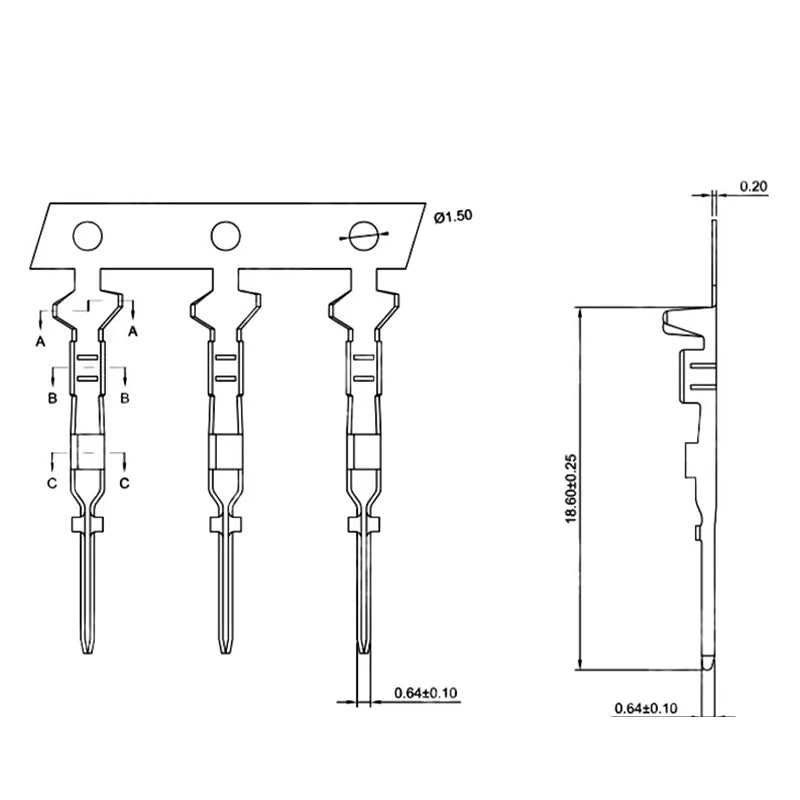 Dupont 2.54 mm connector kit – 620 pieces — 4