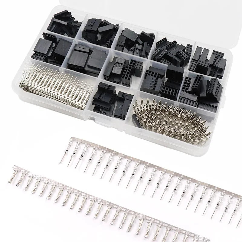 Dupont 2.54 mm connector kit – 620 pieces — 6