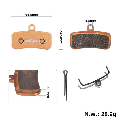 Sintered brake pads for Cannondale Cargowagen Neo 1 – Shimano BR-MT420