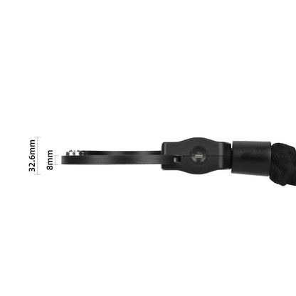 ULP8632.1 – Black handcuff lock for bicycles and electric scooters – view 3
