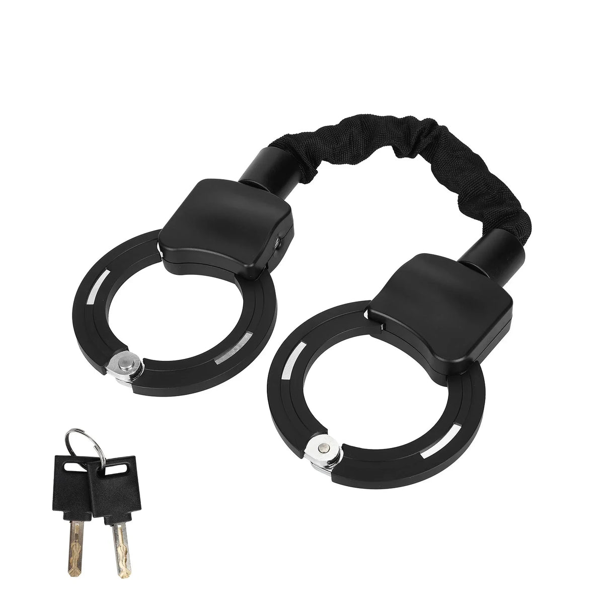 ULP8632.1 – Black handcuff lock for bicycles and electric scooters – view 1
