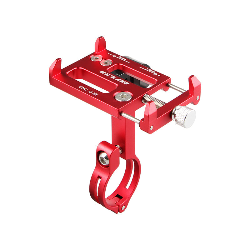 ULP876.00 – GUB G-88 aluminium phone holder, red – view 1