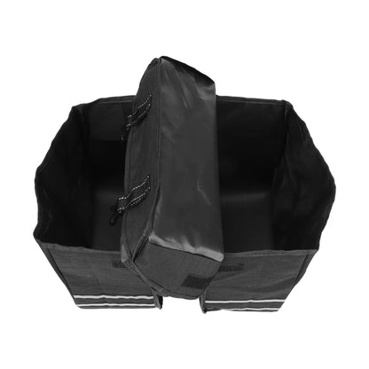 ULP9257.1 – Black double bicycle rack pannier bags – view 3