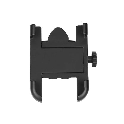 Universal aluminum phone holder for electric scooter, bicycle or motorcycle