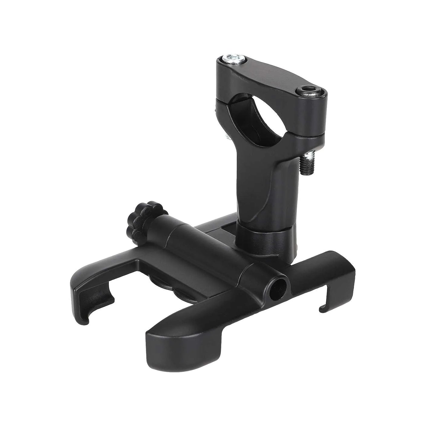 Universal aluminum phone holder for electric scooter, bicycle or motorcycle