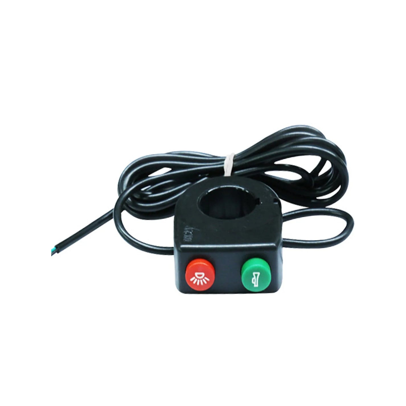 Universal waterproof 2-in-1 switch for electric scooter light and horn