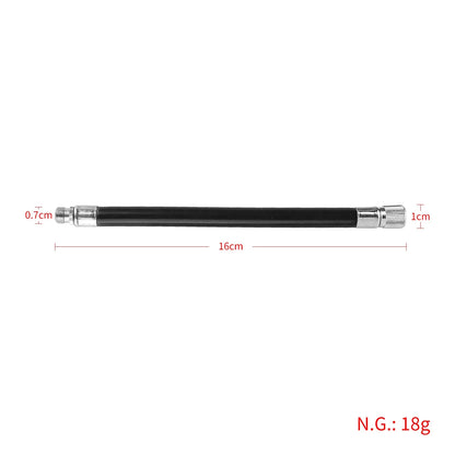 Valve extension for tire inflation of electric scooter or bicycle