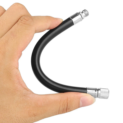 Valve extension for tire inflation of electric scooter or bicycle
