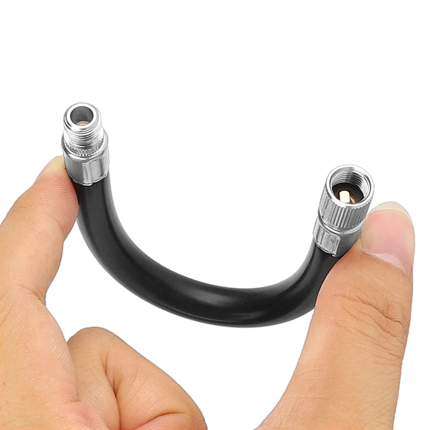 Valve extension for tire inflation of electric scooter or bicycle