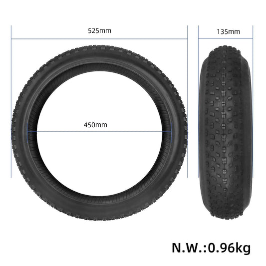 Wanda 20x4.0 outer tire for Engwe Engine Pro electric bike