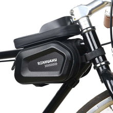 Waterproof front bag for bike or scooter frame 19x11x5 cm