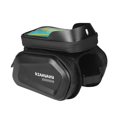 Waterproof front bag for bike or scooter frame 19x11x5 cm