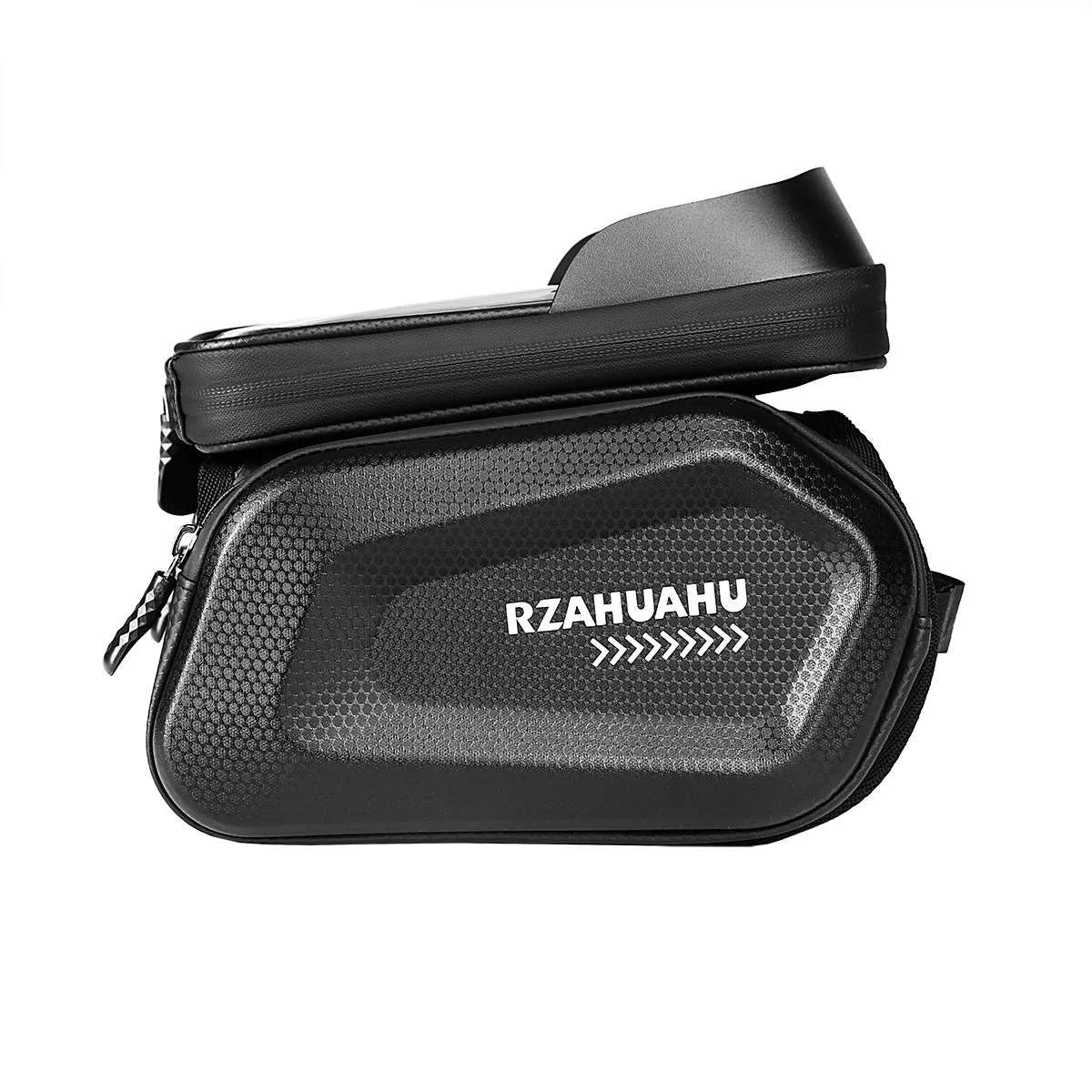 Waterproof front bag for bike or scooter frame 19x11x5 cm