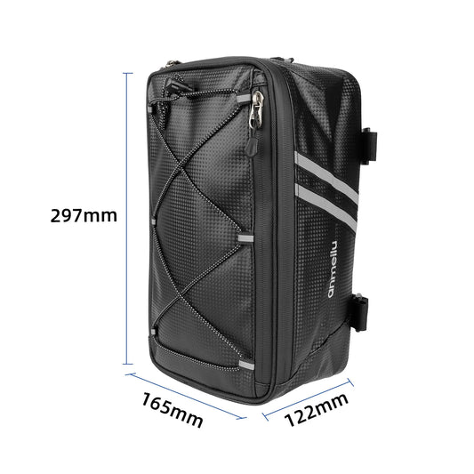Waterproof trunk bag 8L for electric scooter or bicycle