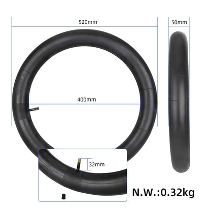 Wide outer tire 20x4.0 for electric bike