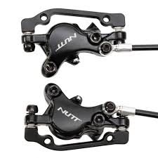 Hydraulic Brakes for ECO Speed 10x and Zero 10x – NUTT – two black calipers, top and bottom