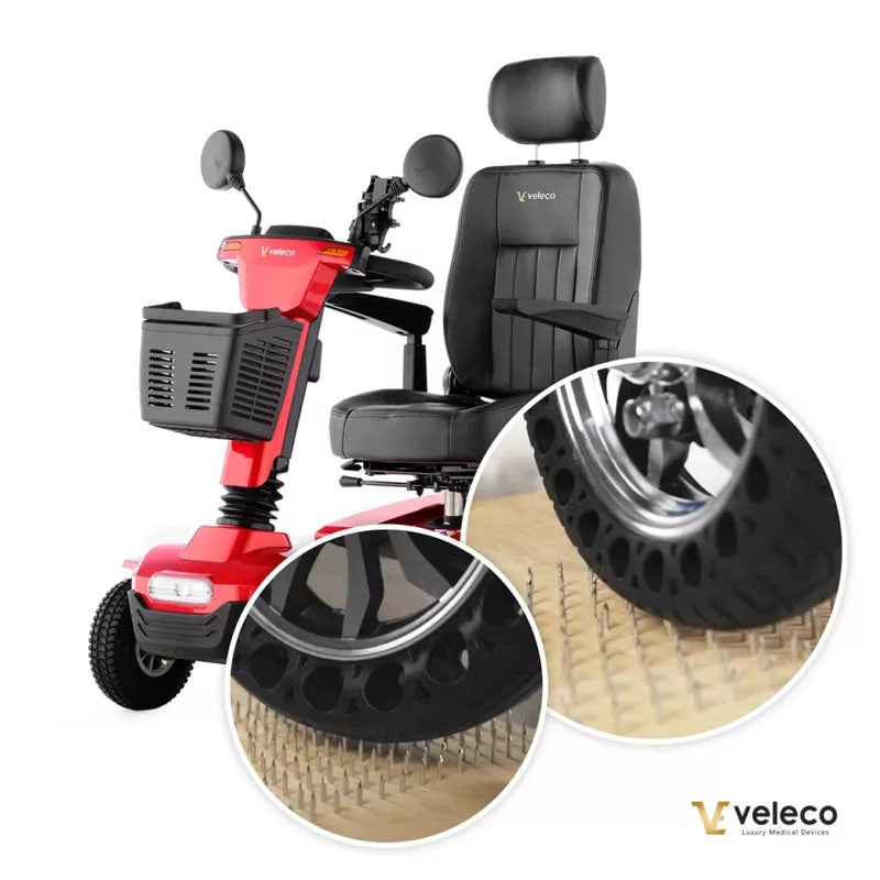 Solid tire set for Veleco Jumpy