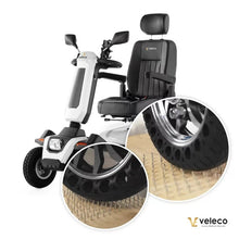 Solid tire set for Veleco Sharpy