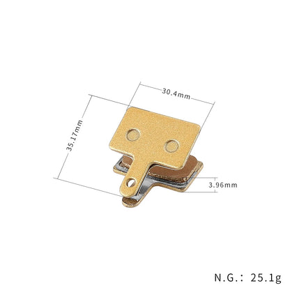 ZOOM metallic brake pads for Kaabo Wolf King GT electric scooter